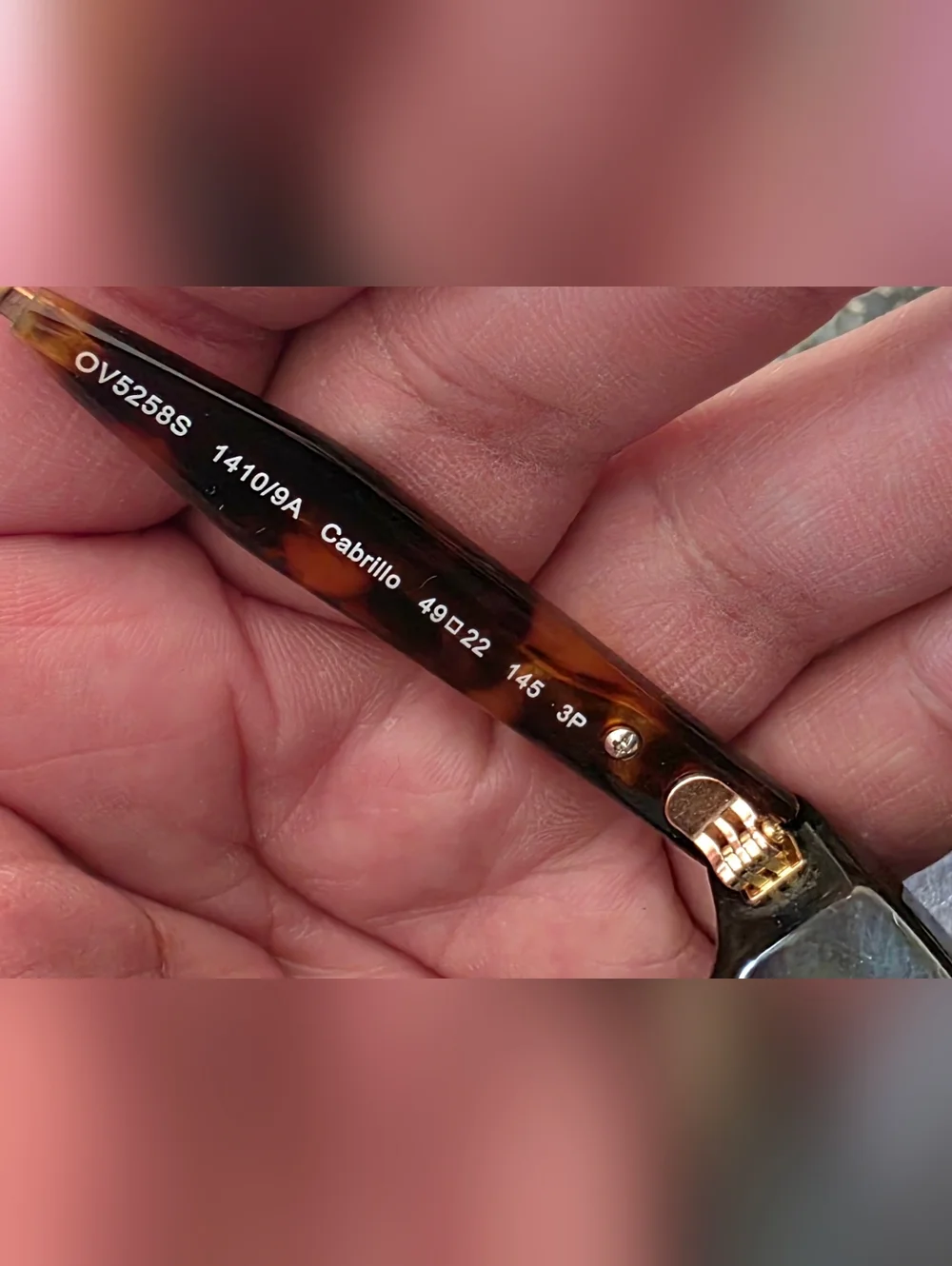 Oliver Peoples West Tortoise Polarized OV5258S Sunglasses Cabrillo 49-22-145 - Picture 9 of 11